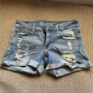 American Eagle Midi Shorts Size 8